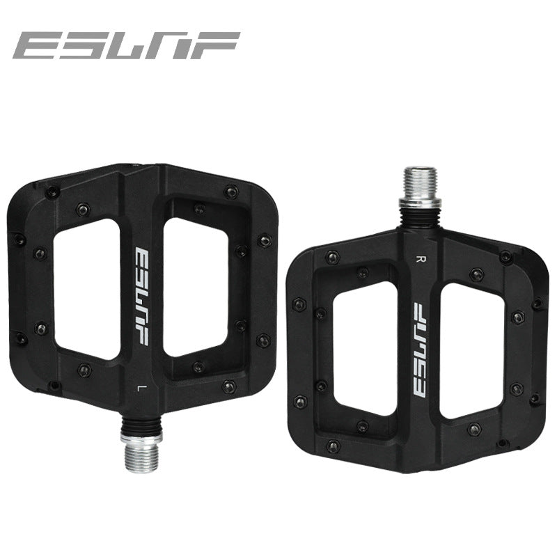 Bicycle Pedal Riding Accessories Nylon Dead Fly Bearing Pedal Non-Slip Mountain Pedal