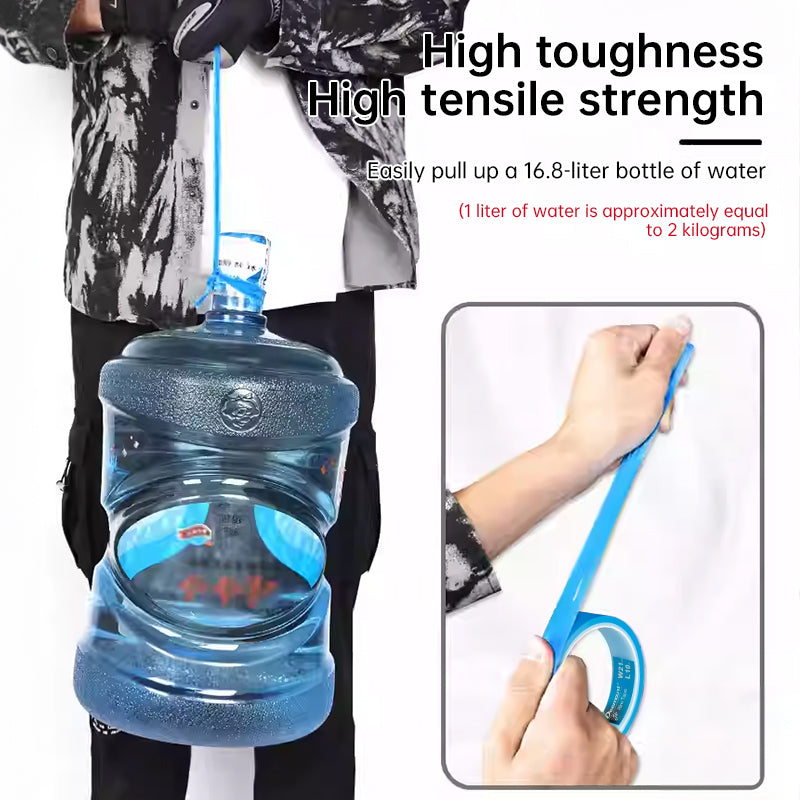 Tensilized Strapping Tape for Tubeless Bicycle Rims, 9.14m long, widths of 23/25/27/29/32/34mm, good residue-holding.