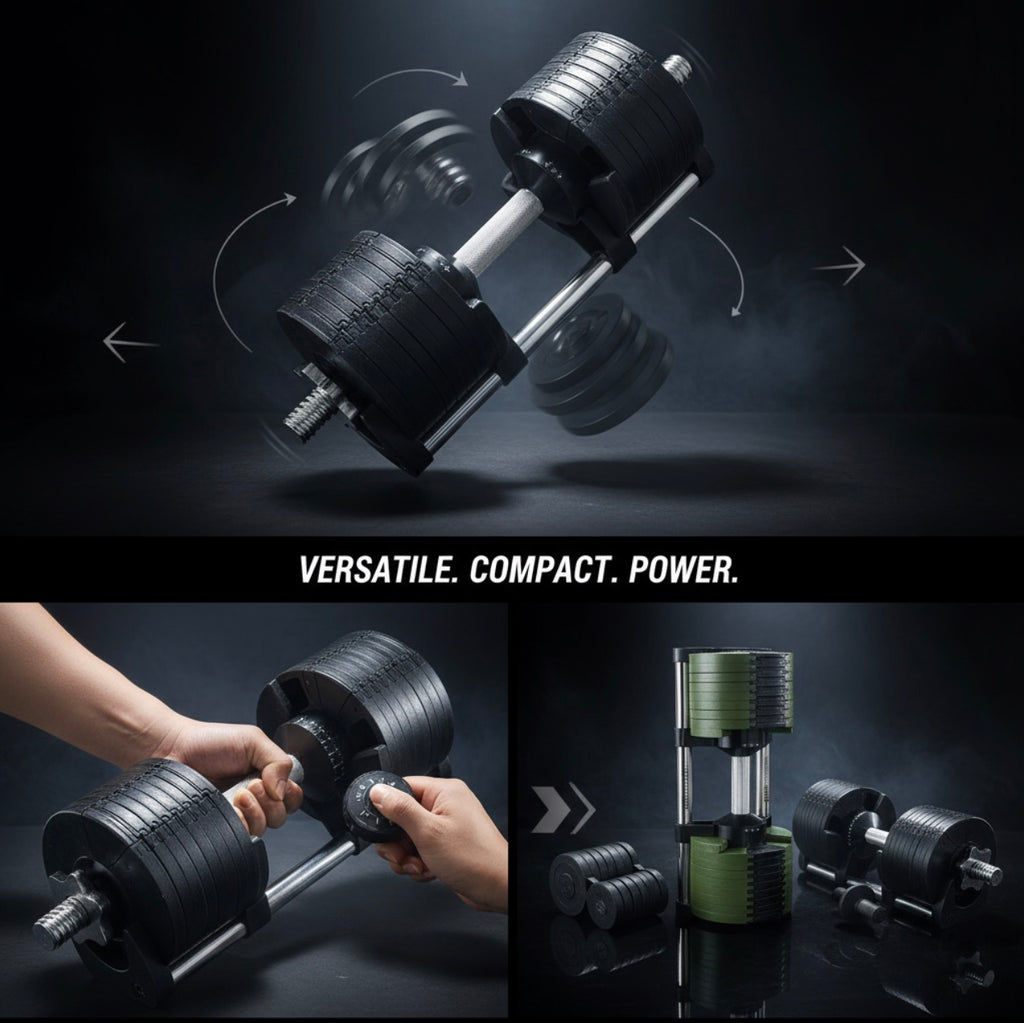 Quick Flex Adjustable Dumbbell