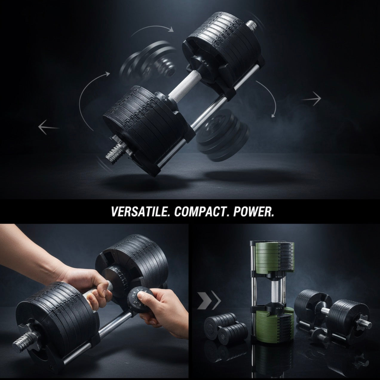Quick Flex Adjustable Dumbbell